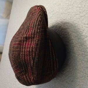 NWOT Vintage United Hatters Wool Blend Tweed Flat Cap S/M
